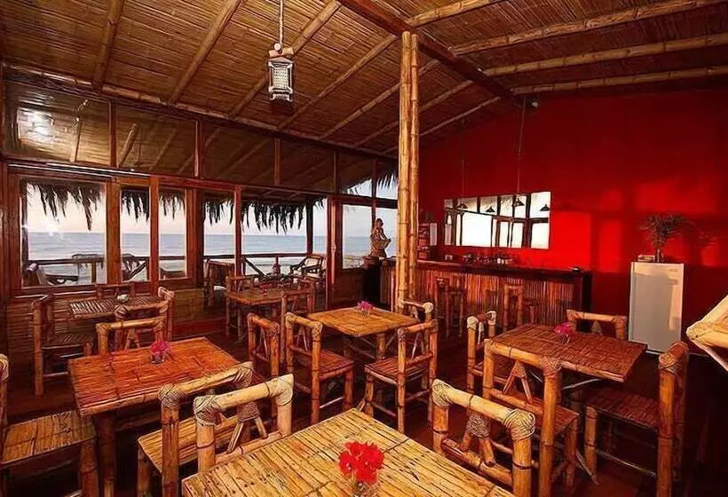 ホテル Bamboo Lodge Zorritos