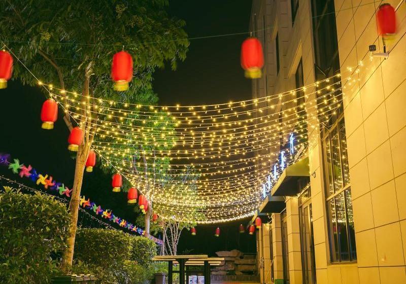 בית מלון כפרי Greentree Inn Haining Chang'an University Town