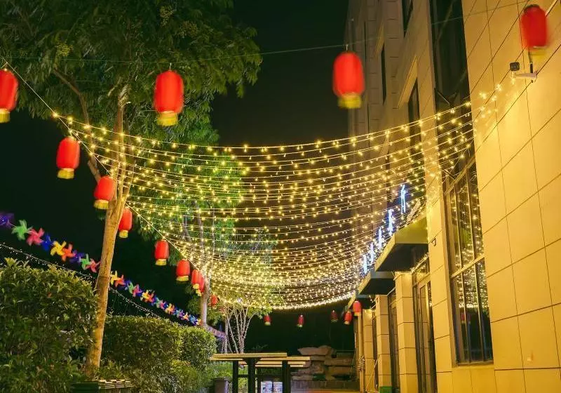 Hotelli Greentree Inn Haining Chang'an University Town