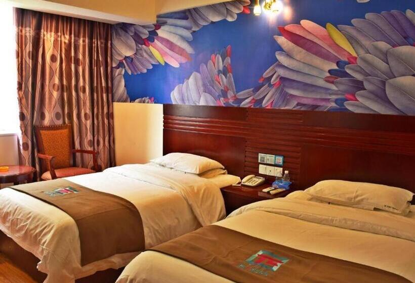 בית מלון כפרי Pai Hezhou Lingfeng Plaza