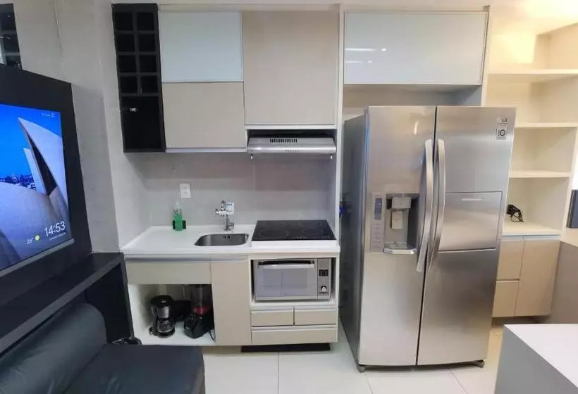 ホテル Flat Apartamento Altíssimo Nível último Andar