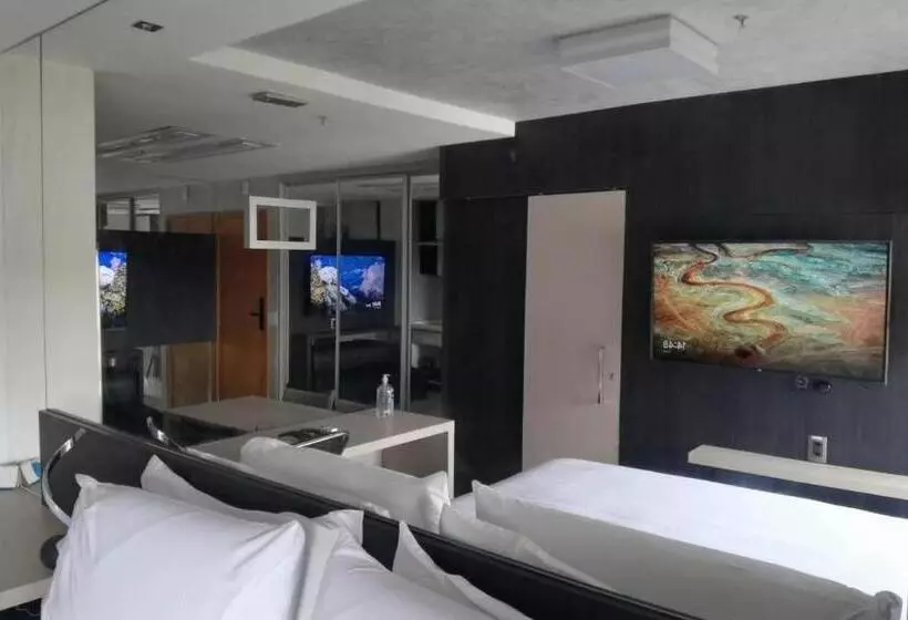 ホテル Flat Apartamento Altíssimo Nível último Andar