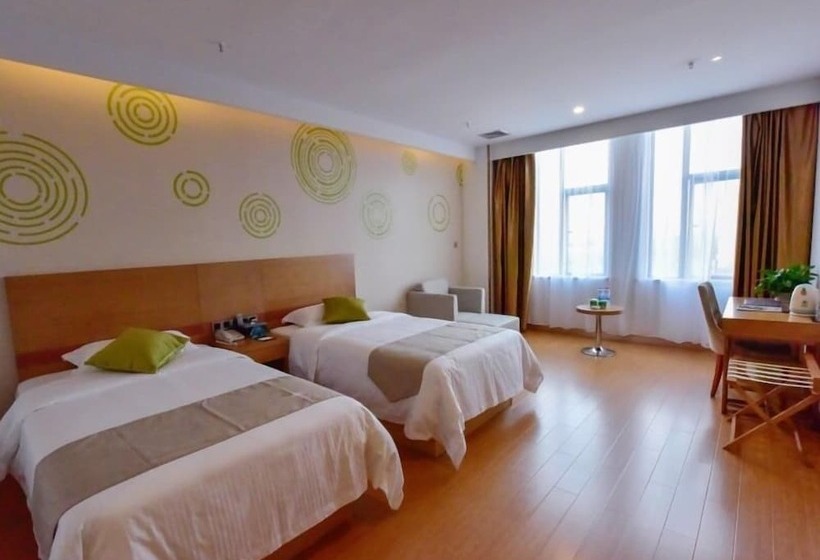 בית מלון כפרי Greentree Inn Huanggang Qichun County Ouyada Square Express