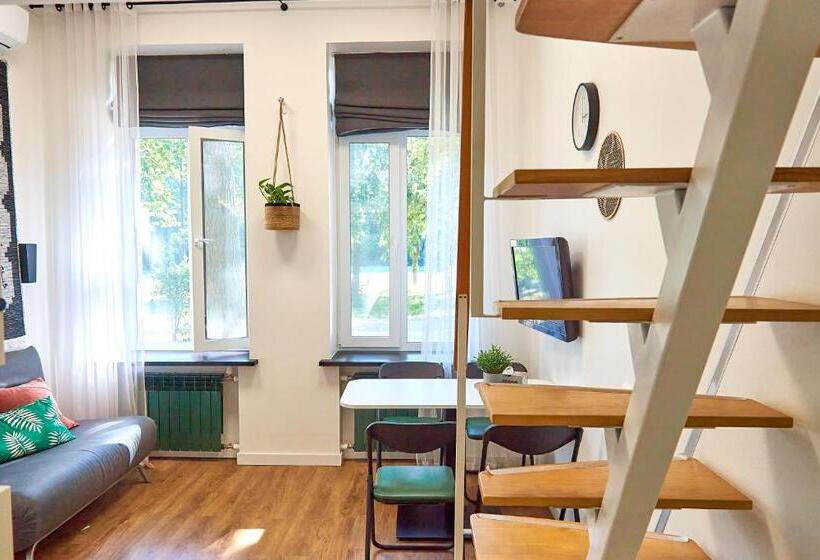 затишні дворівневі смарт апартаменти