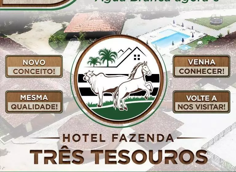 ホテル Fazenda Três Tesouros
