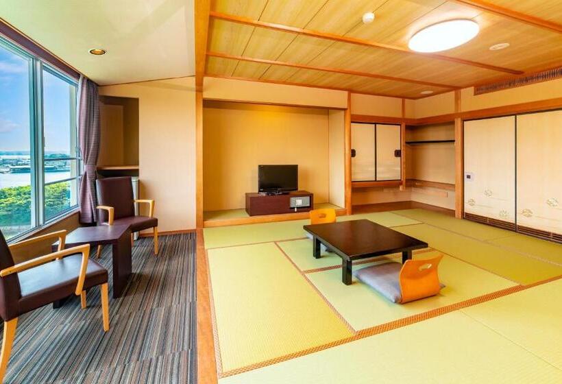 בית מלון כפרי Ooedo Onsen Monogatari Premium Iseshima