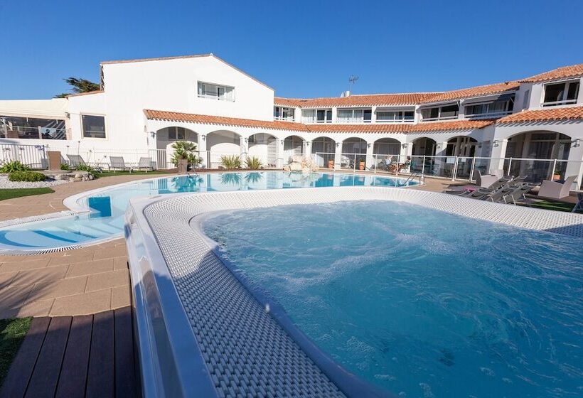 酒店 Hôtel Restaurant Le Grand Large Face à La Plage Ile De Ré