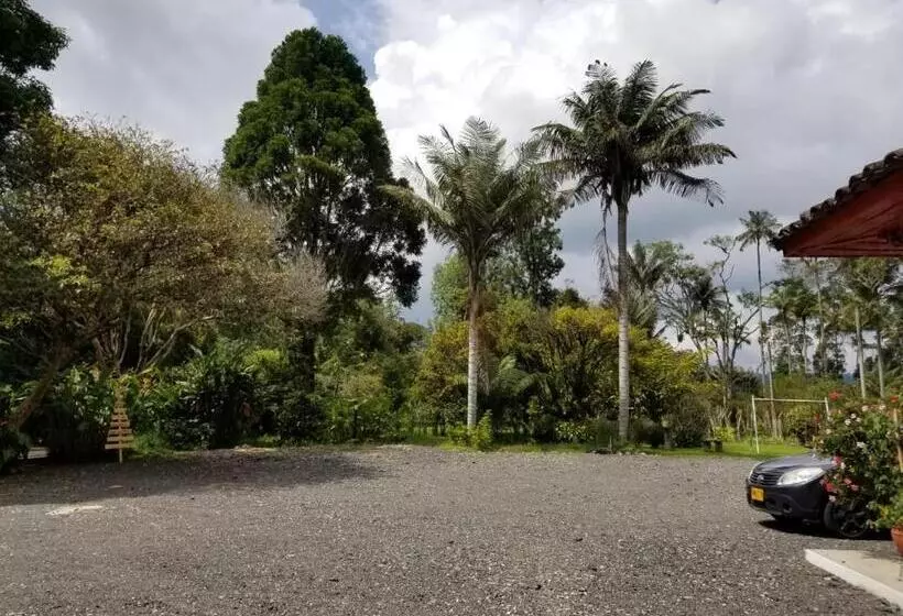 ユースホステル Hostal Rio Arabia Valle De Cocora