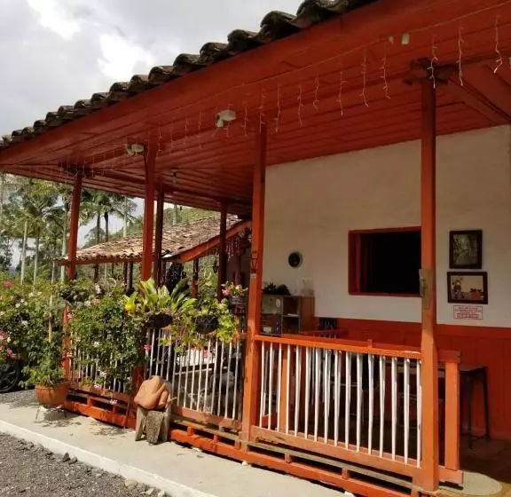 ユースホステル Hostal Rio Arabia Valle De Cocora
