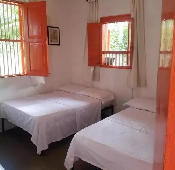 ユースホステル Hostal Rio Arabia Valle De Cocora