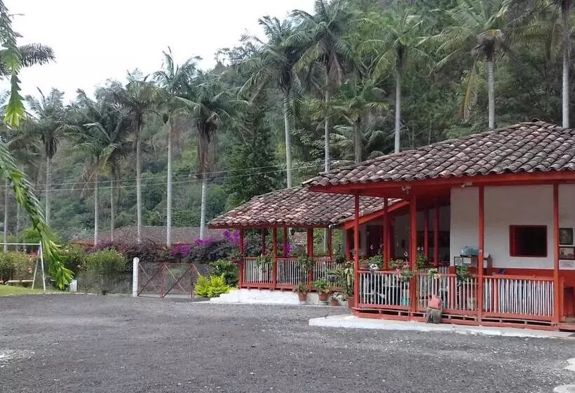ユースホステル Hostal Rio Arabia Valle De Cocora