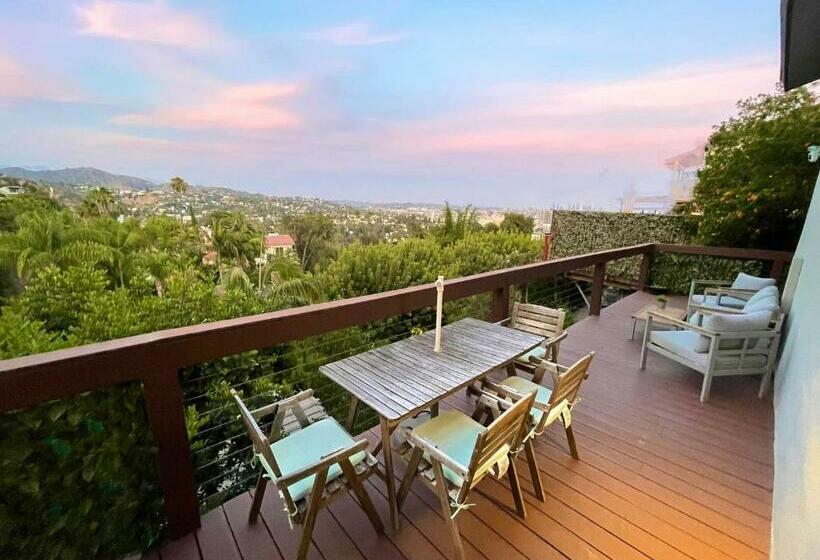 Hollywood Hills Dream View With Large Terrace