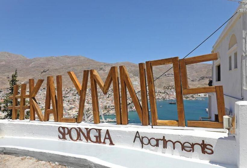 ホテル Spongia Apartments Kalymnos