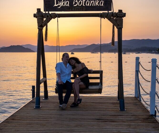 בית מלון כפרי Lykia Botanika Beach & Fun Club