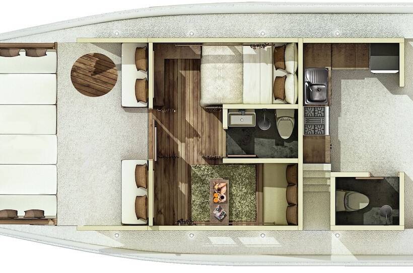 Отель Nyaman Catamaran