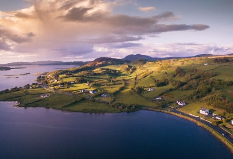 Stunning 4 Bedlog Cabin In Kerrykeel Sleeps 10