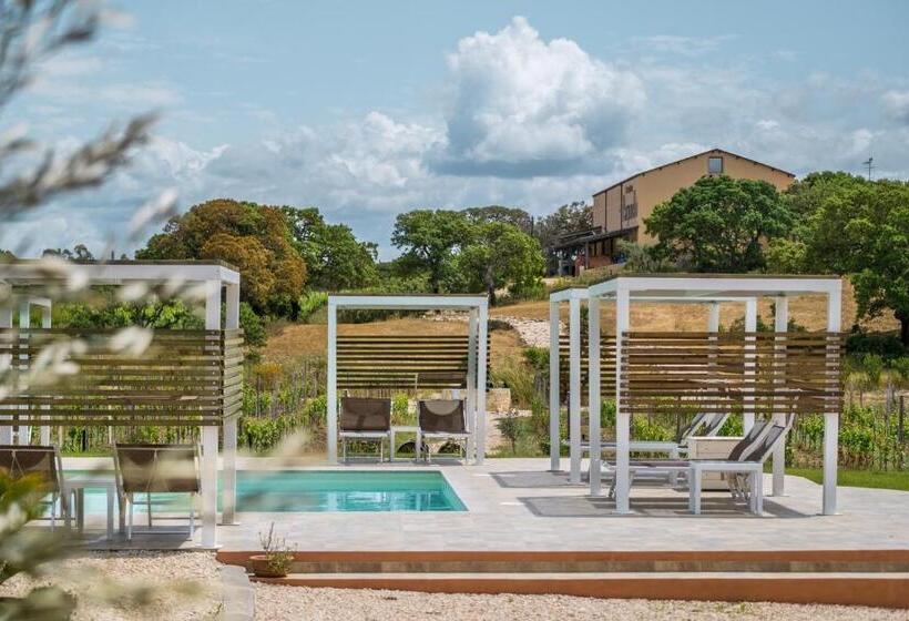 צימר La Vinia Bed&wine Experience   Adults Only