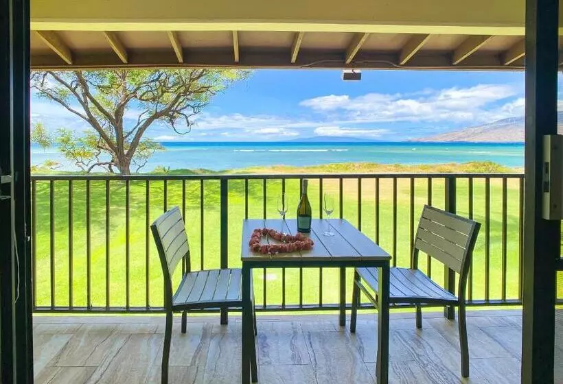 Waiohuli Beach Hale D227   Aloha La I   Oceanfront/1b1b/wifi/ac/cable/pool/extras