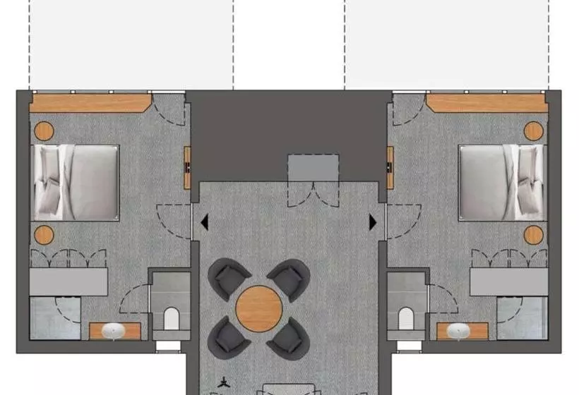 Hotelli Chalets Franciska Major, Pro Village