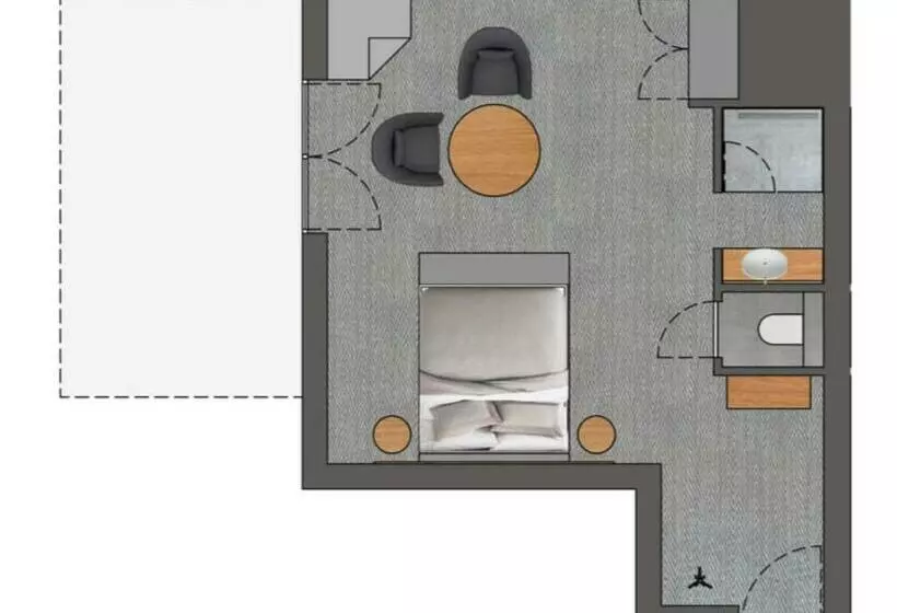 Hotelli Chalets Franciska Major, Pro Village