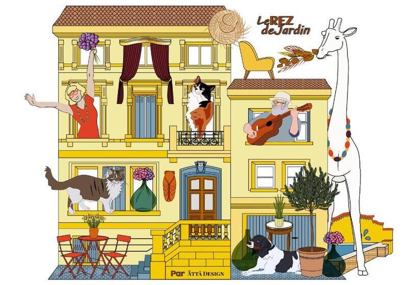 بنسيون Le Rez De Jardin Albi