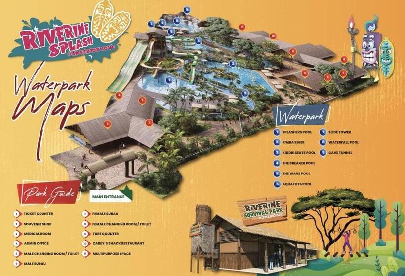 酒店 Amverton Cove Golf & Island Resort