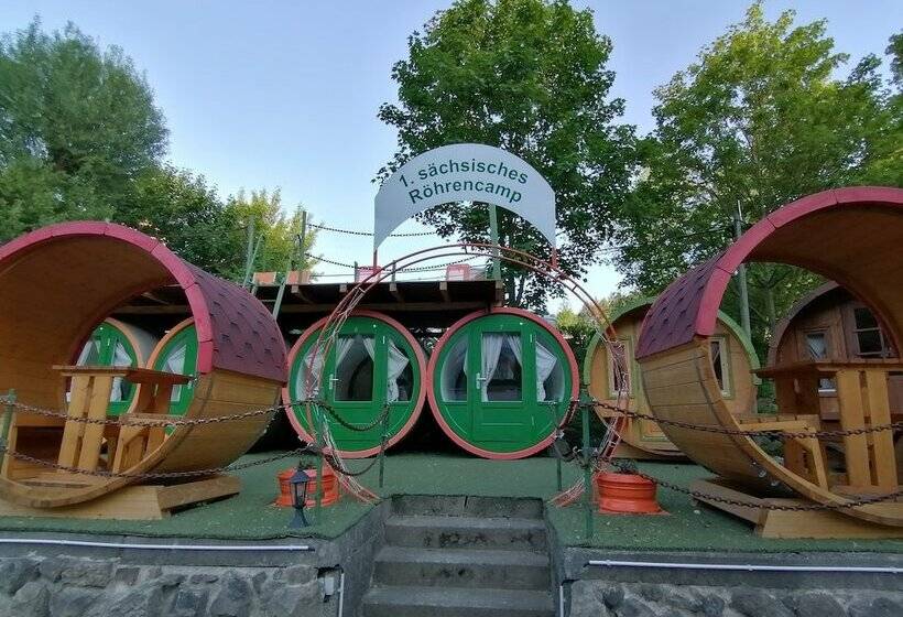 Отель Campingplatz Am Treidlerweg