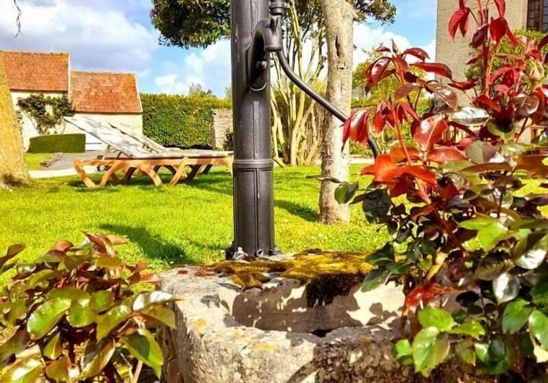 בית מלון כפרי Hôtel Le Manoir De Mathan Crépon à La Campagne 5 Mn D Arromanches Et 10 Mn De Bayeux