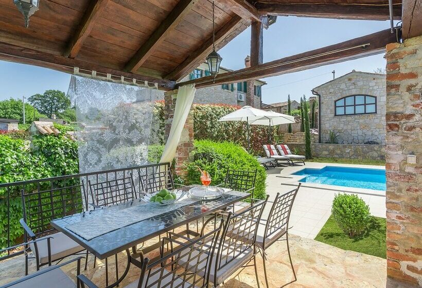 Enchanting Villa With Beautiful Stone Architecture And Private Pool