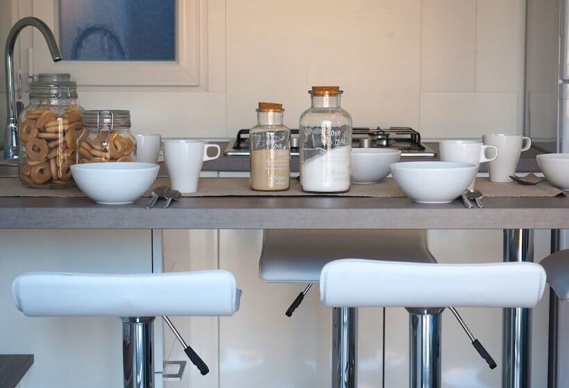 酒店 Mobile Homes Mediteran Campsite Klenovica