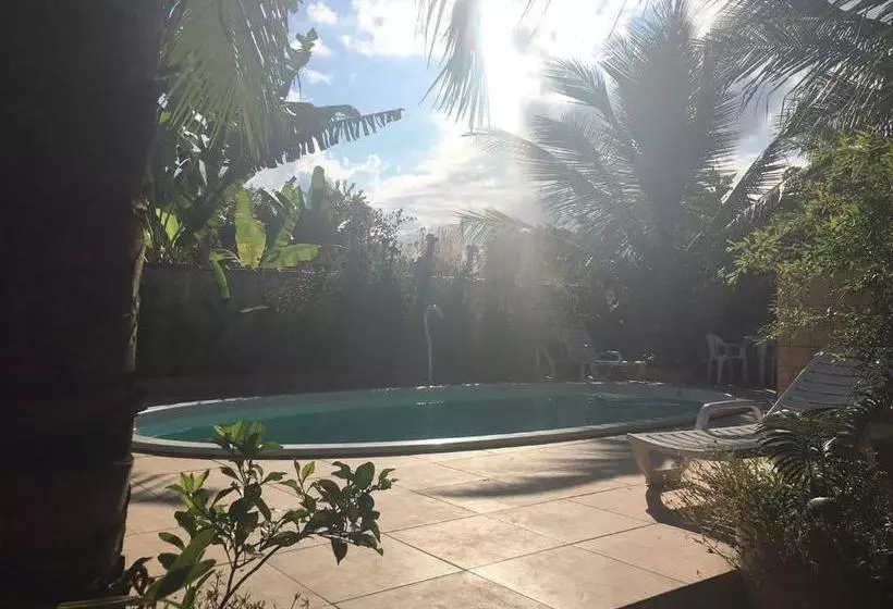 ペンション Suíte 3 Com Piscina E Wi Fi Em Caraguatatuba