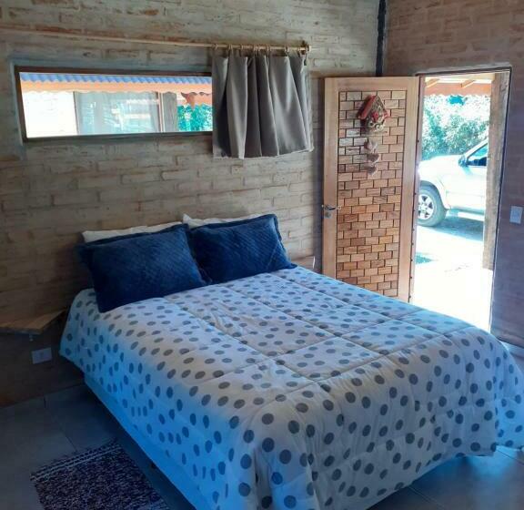 ペンション Chalé Aconchegante Com Hidromassagem