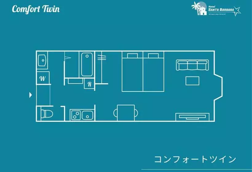 ホテル Santa Barbara Miyakojima Resort