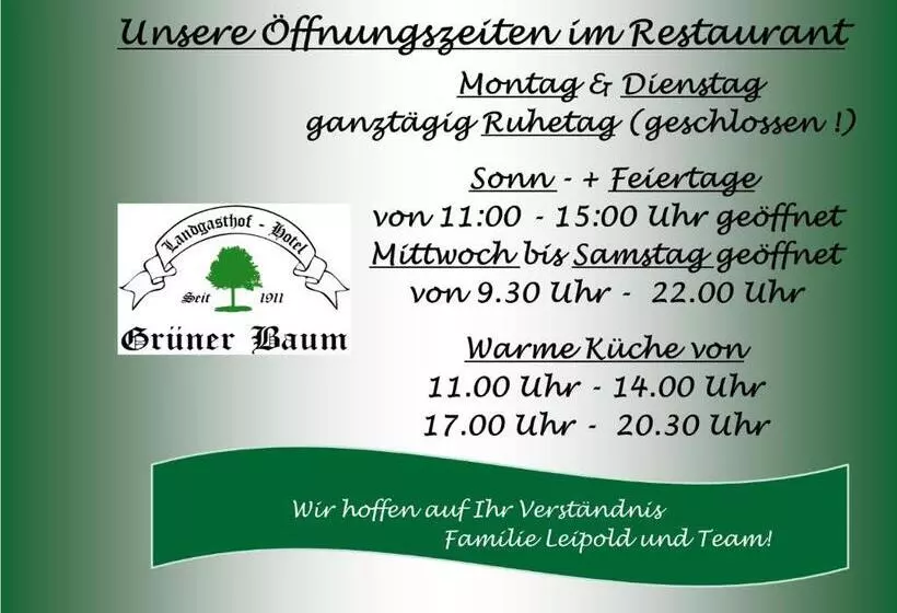 Landgasthof Hotel Grüner Baum