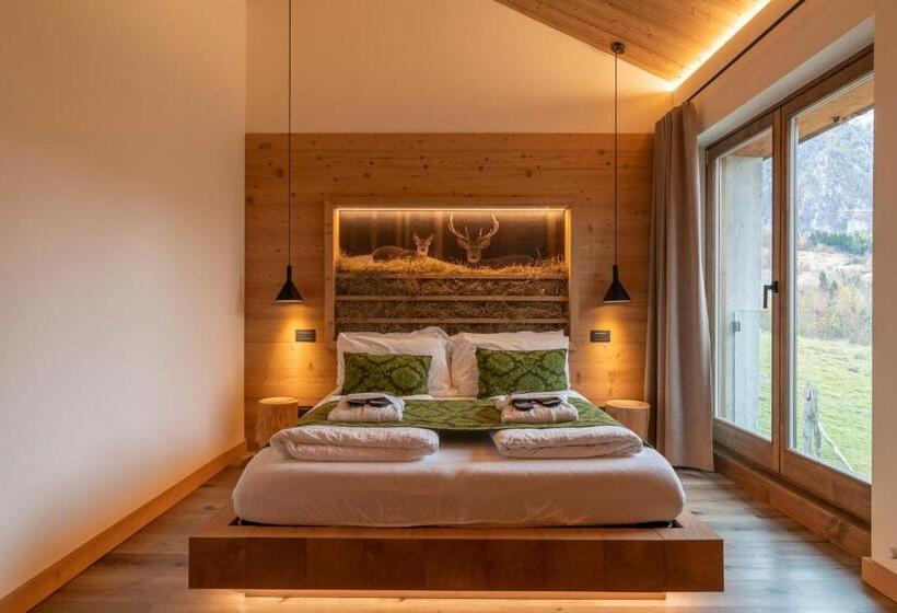 בית מלון כפרי Casera Pian Grand Wellness Lodge