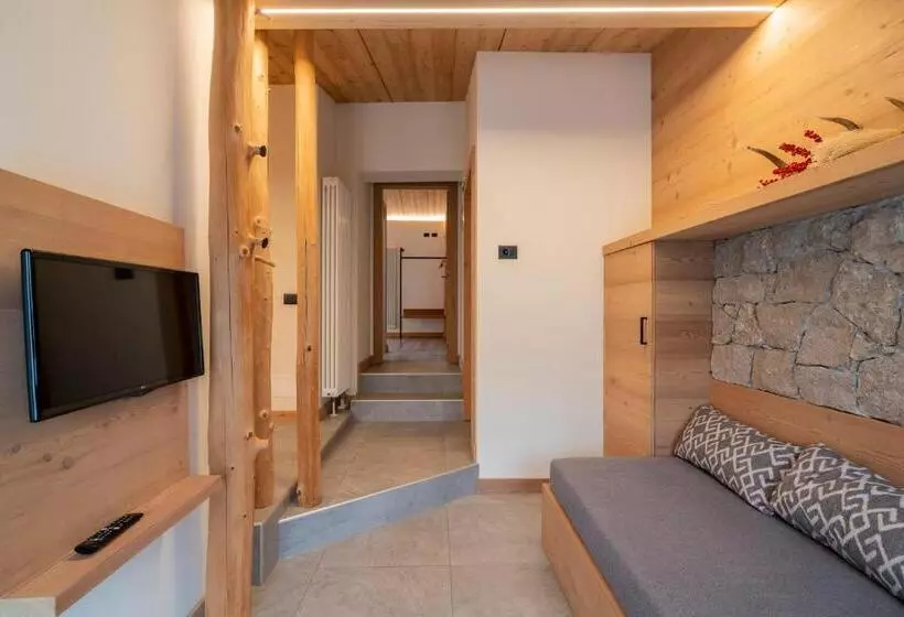 ホテル Casera Pian Grand Wellness Lodge