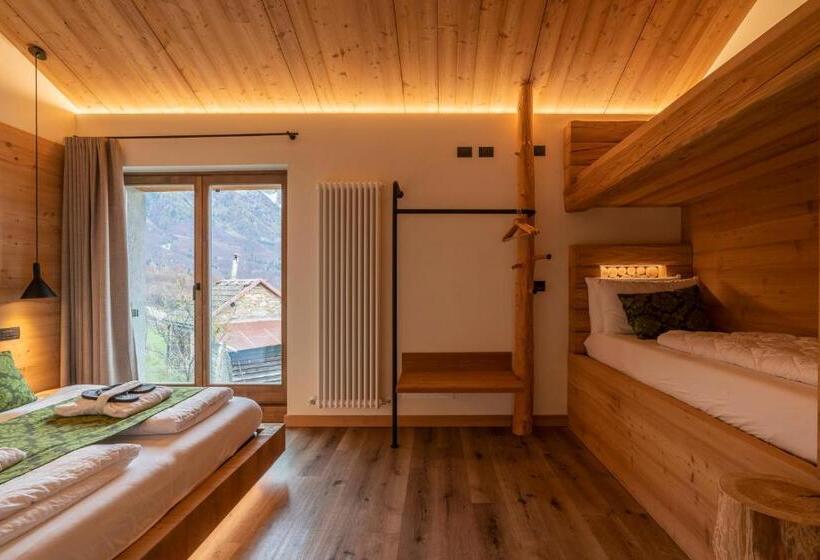 בית מלון כפרי Casera Pian Grand Wellness Lodge