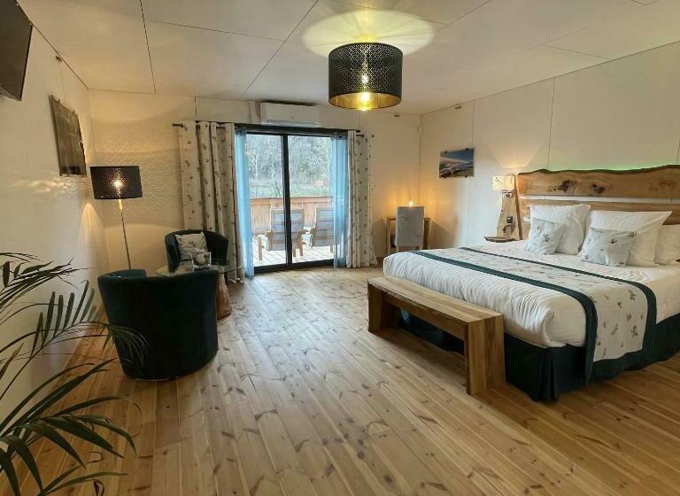 צימר Le Volcan Des Sens, Chambres D Hotes De Luxe Et Spa