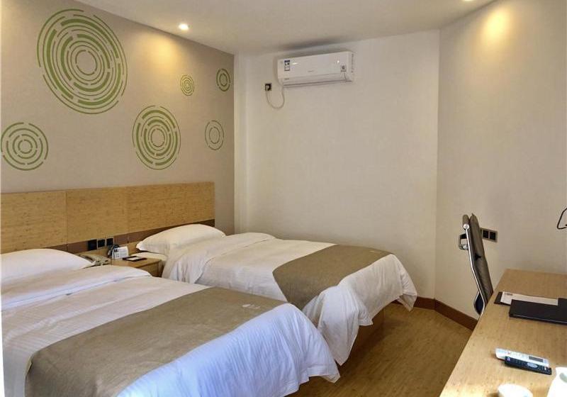 ホテル Greentree Inn Huanggang City Yingshan County Pedestrian Street Express