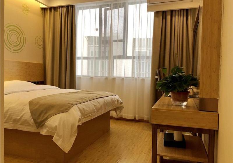 ホテル Greentree Inn Huanggang City Yingshan County Pedestrian Street Express