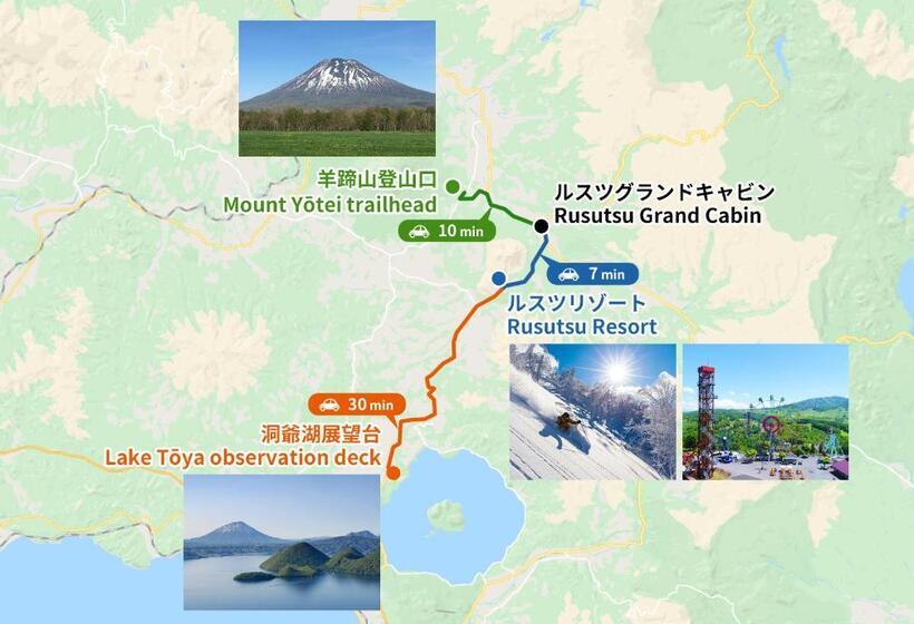 فندق صغير Rusutsu Grand Cabin