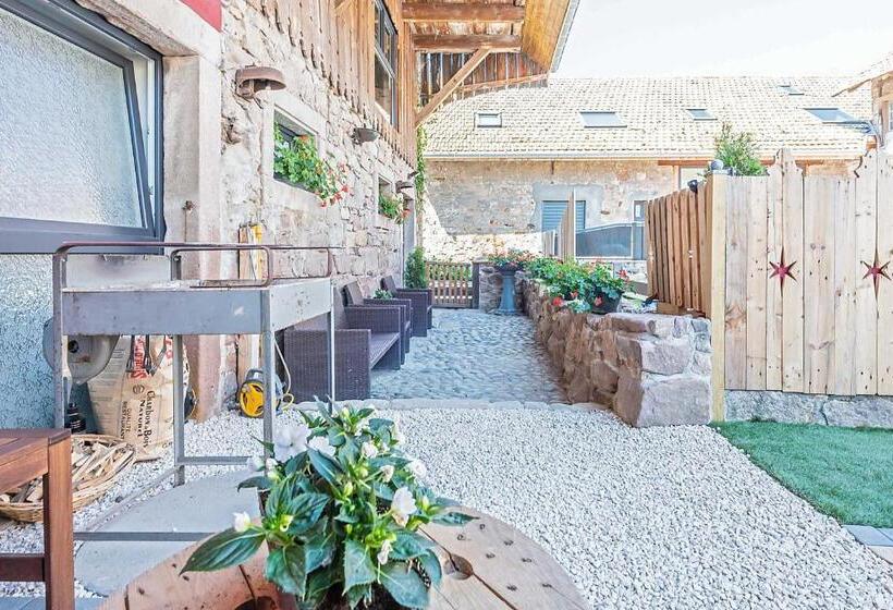 ホテル Domaine La Grange Ungersheim Gîte La Grange 5 étoiles