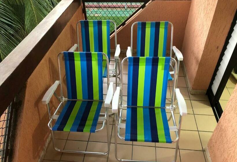 2 Suítes, Guarajuba, Piscina Frente Mar