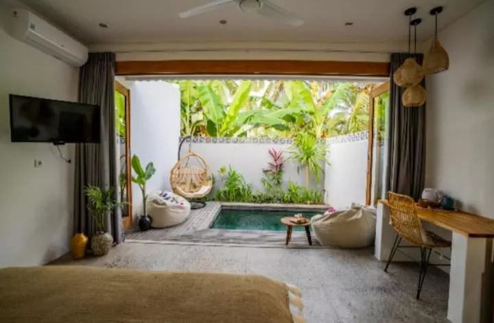 Aamiaismajoitus (B&B) Tiga Studios   Adults Only