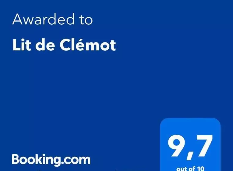 ベッドアンドブレックファースト Lit De Clémot