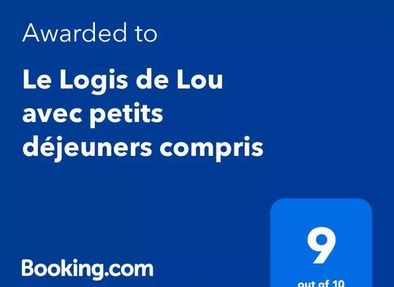 Aamiaismajoitus (B&B) Le Logis De Lou
