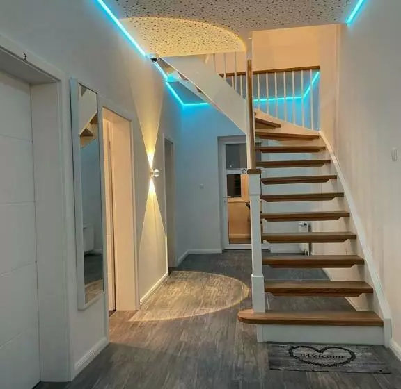 ペンション Cityglücknms   Direkt Am Bahnhof Und Einkaufszentrum