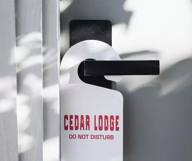 モーテル Cedar Lodge