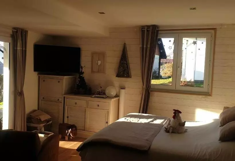 ペンション Au Nid Cosy D Isa A Gerardmer Vosges   Spas Privatifs