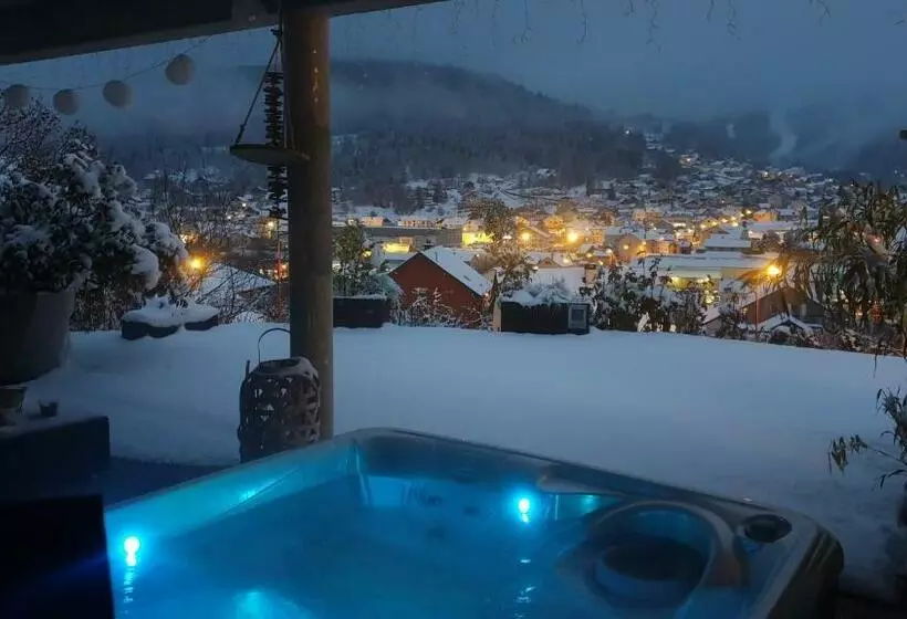 ペンション Au Nid Cosy D Isa A Gerardmer Vosges   Spas Privatifs